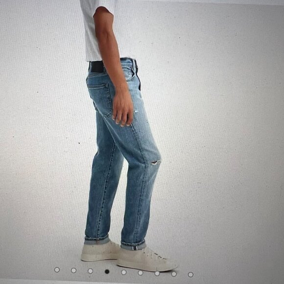 NEW Levi's Made in Japan Men's Selvedge Jeans, blue, 30Wx34L - Picture 9 of 9